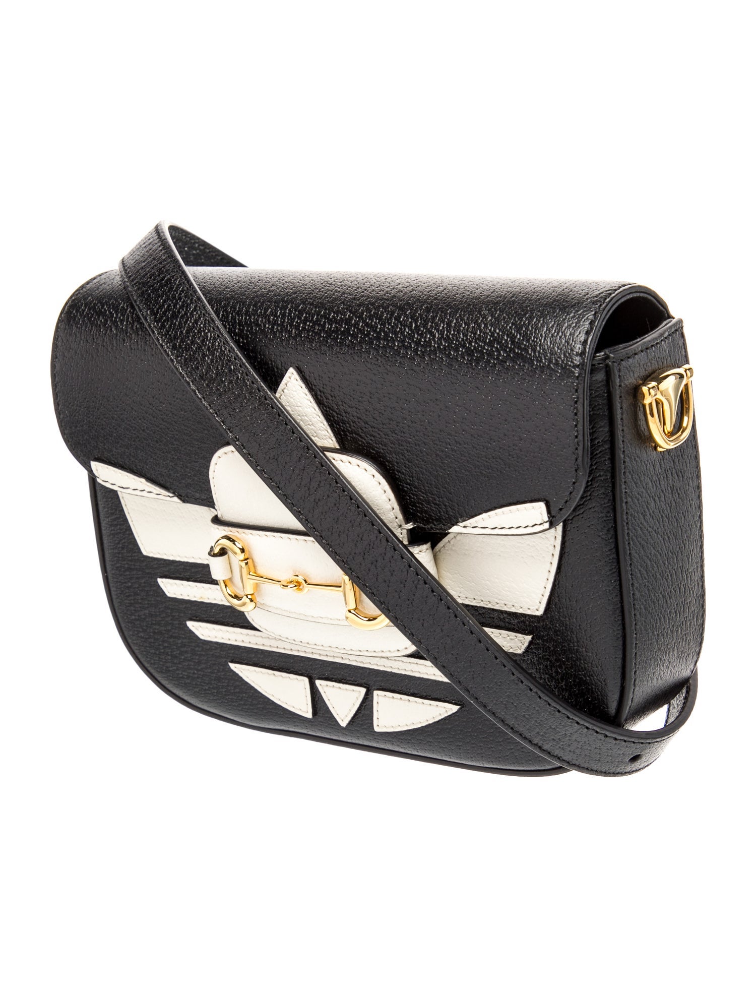 Gucci x Adidas Web Horsebit 1955 Mini - Black Shoulder Bags