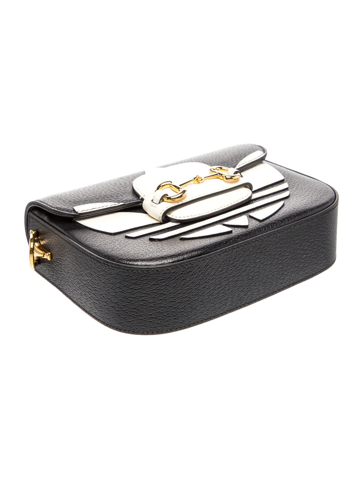 Gucci x Adidas Web Horsebit 1955 Mini - Black Shoulder Bags