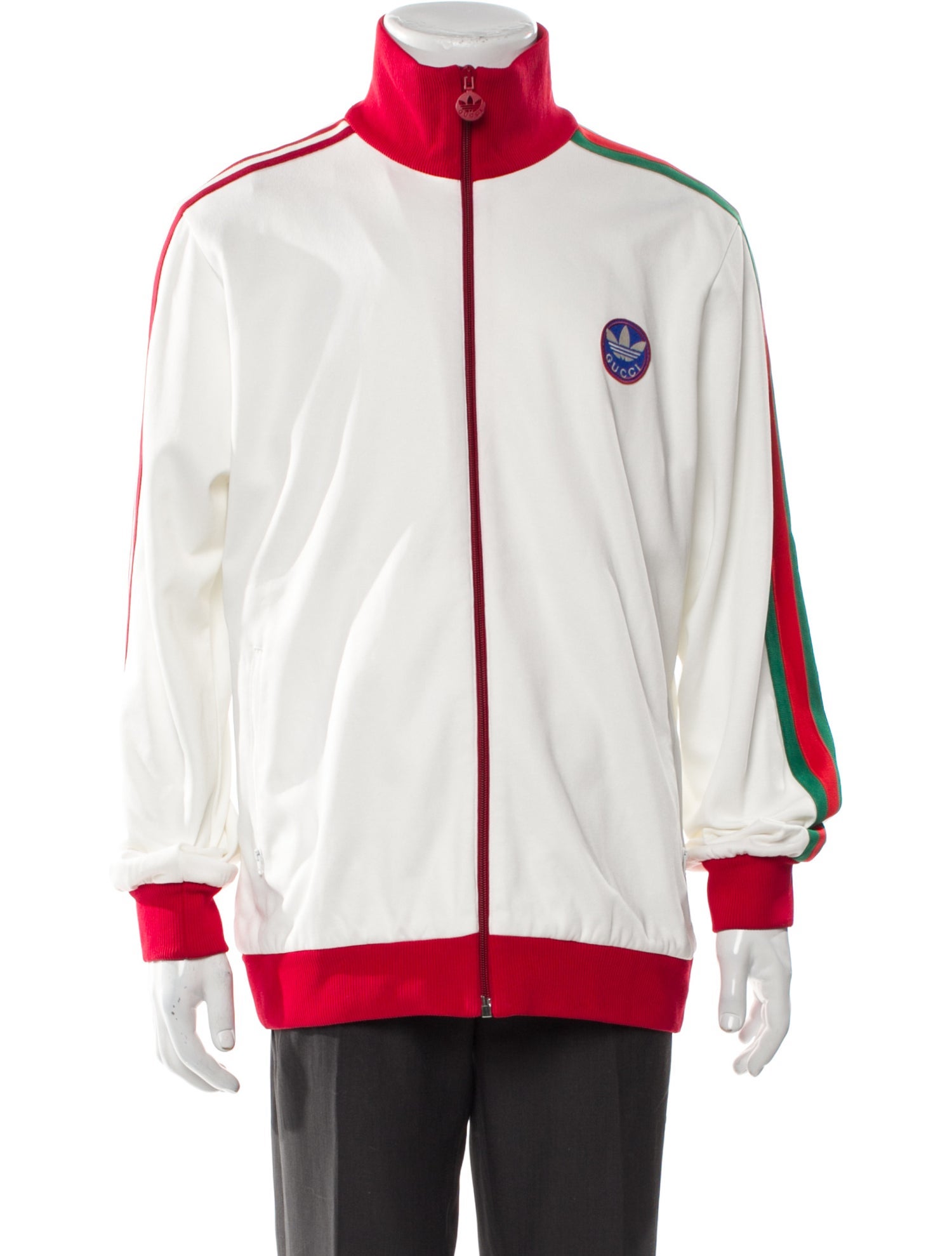 Gucci x Adidas 2022 Web Accent Bomber Jacket w/ Tags