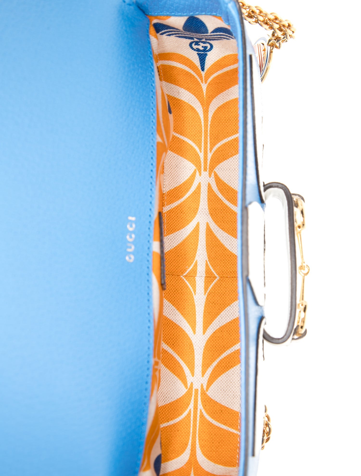 Gucci x Adidas 1955 Horsebit Top Handle Bag - Blue Handle Bags