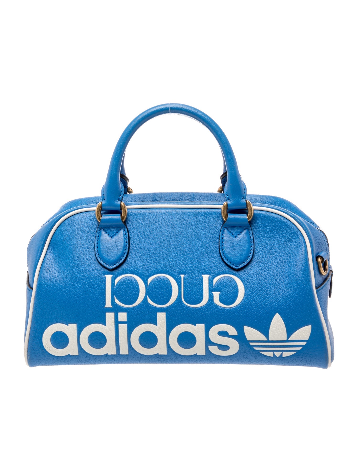 Gucci x Adidas Leather Top Handle Bag