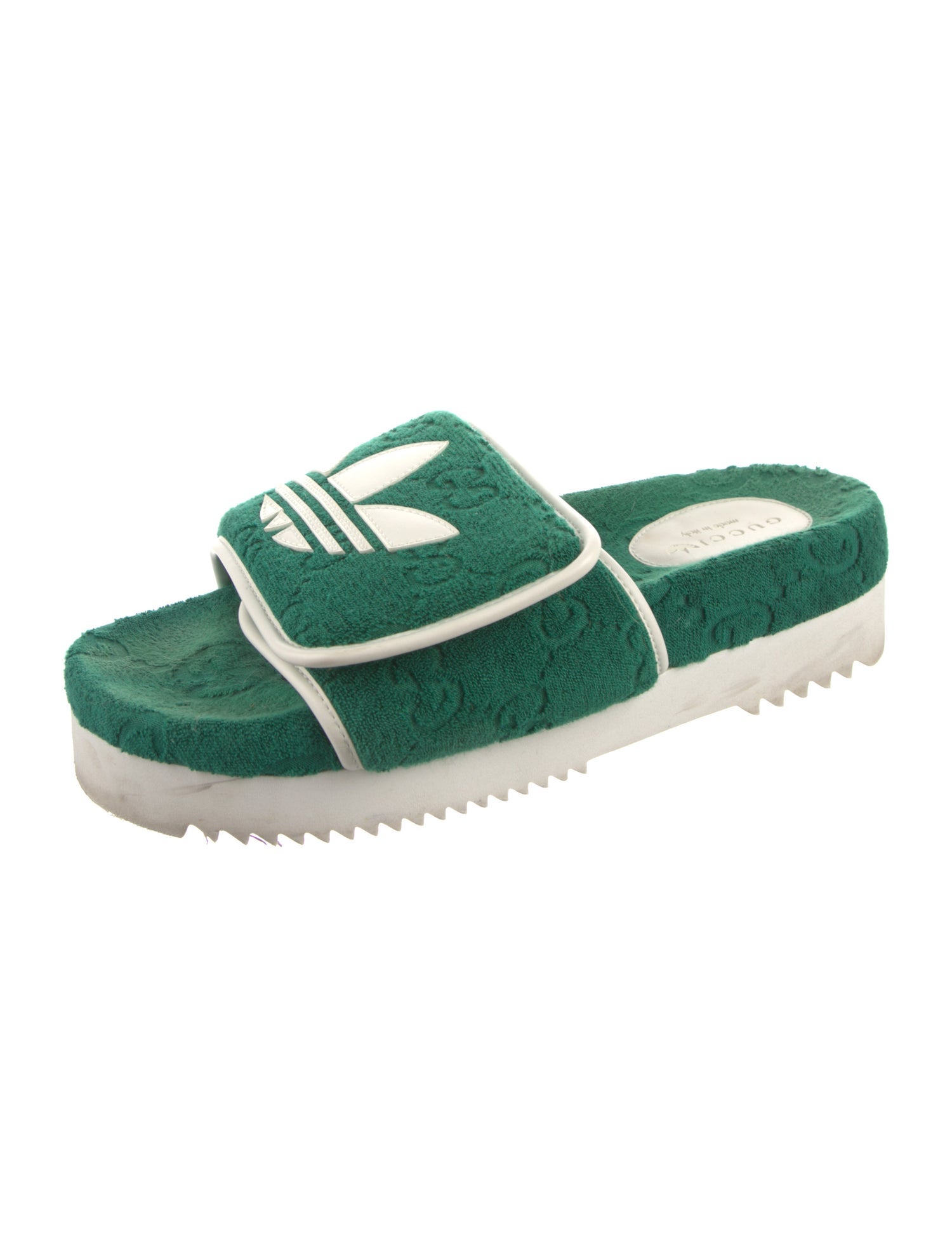 Gucci x Adidas 2022 GG Logo Slides
