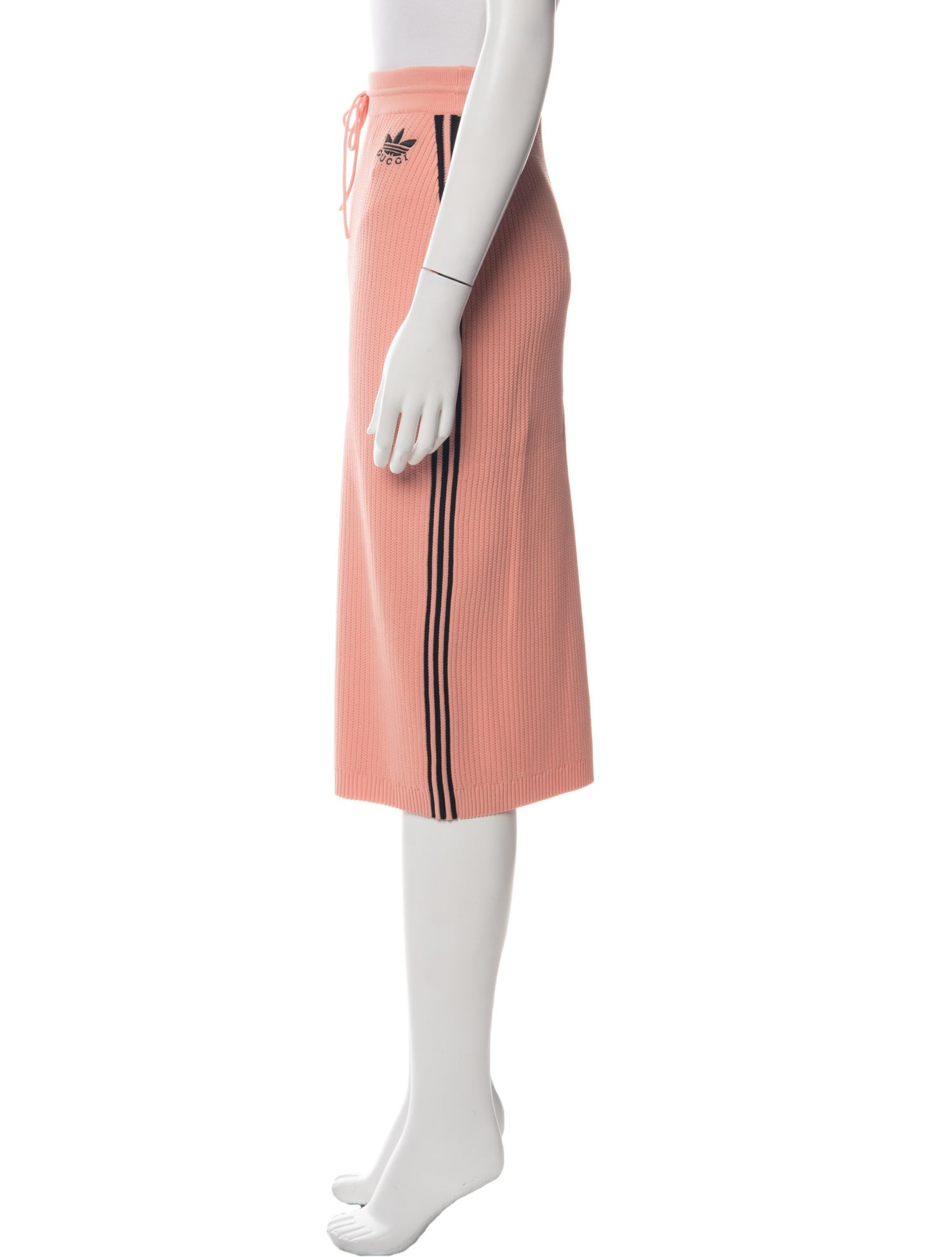 Gucci x Adidas Graphic Print Midi Length Skirt