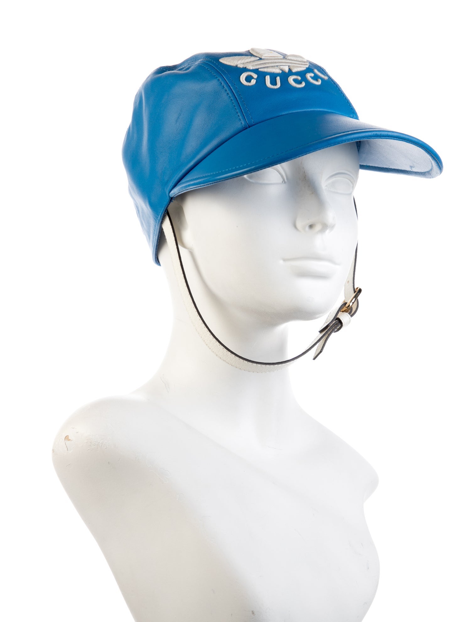Gucci x Adidas Leather Logo Baseball Cap