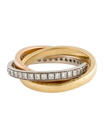 Garavelli 18K Diamond Rolling Ring