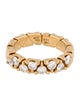 Garavelli 18K Diamond Coil Single Row Ring