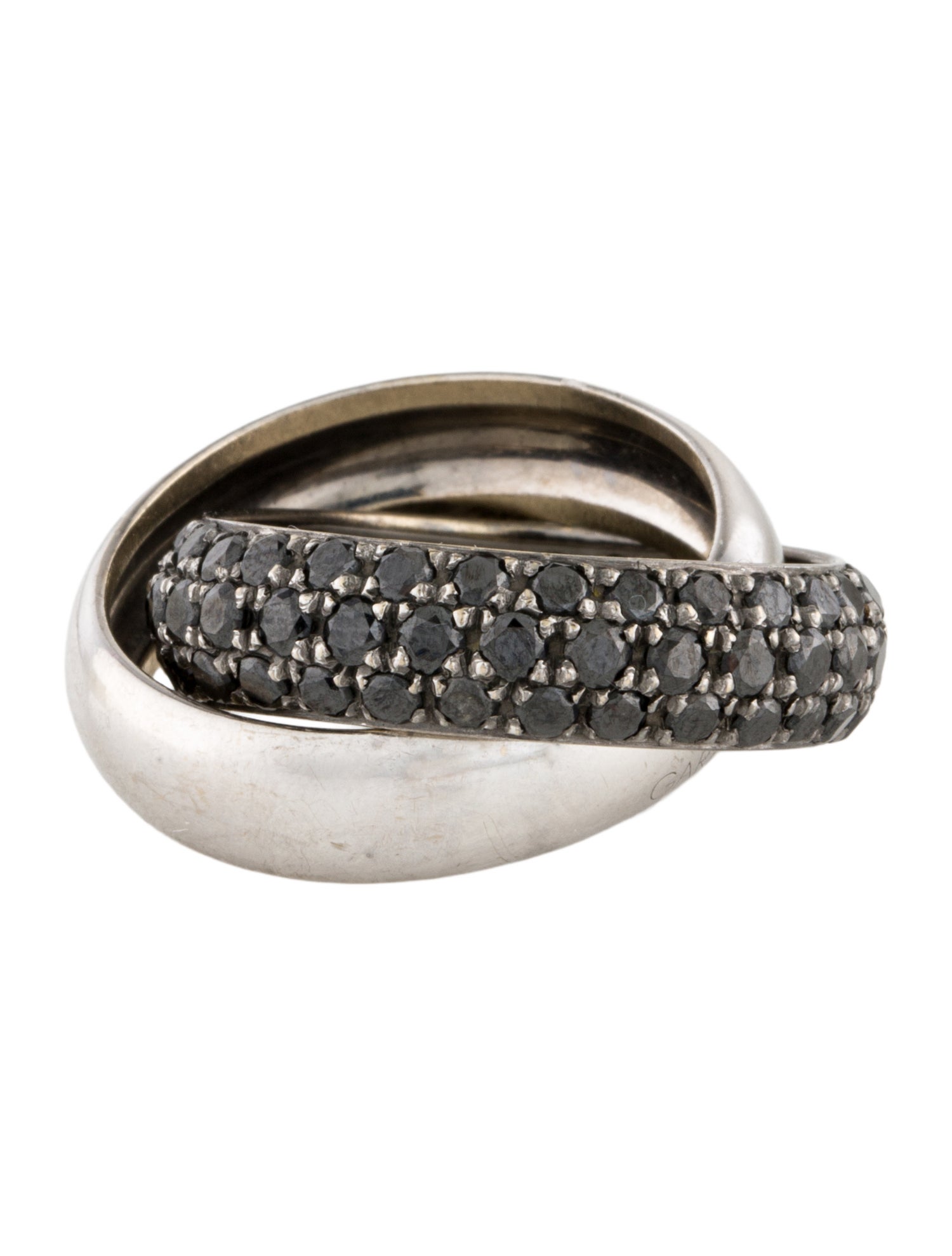 Garavelli 18K 1.68ctw Diamond Rolling Ring