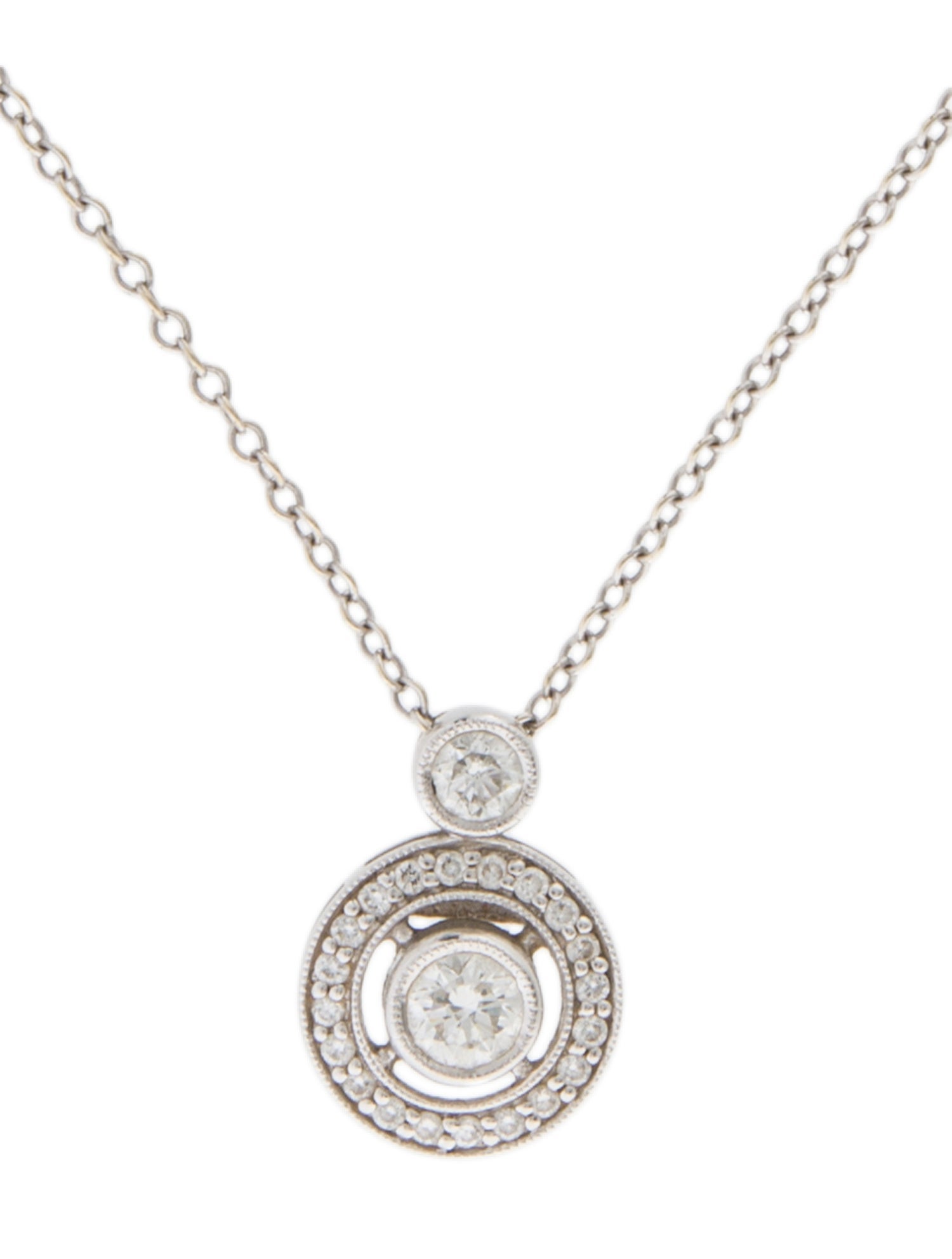 Gabriel & Co. 14K Diamond Pendant Necklace