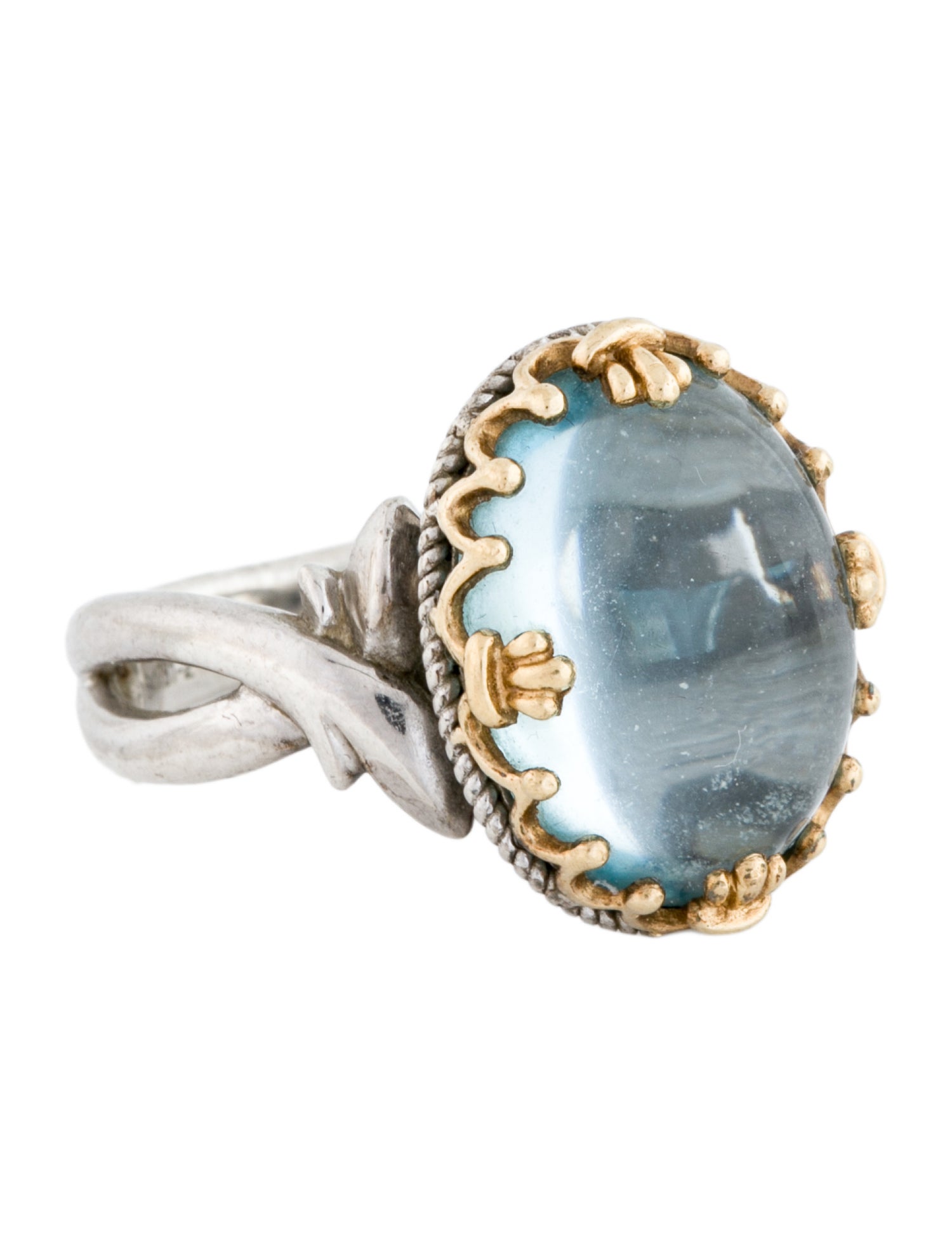 Gabriel & Co. 10.57ct Topaz Cocktail Ring