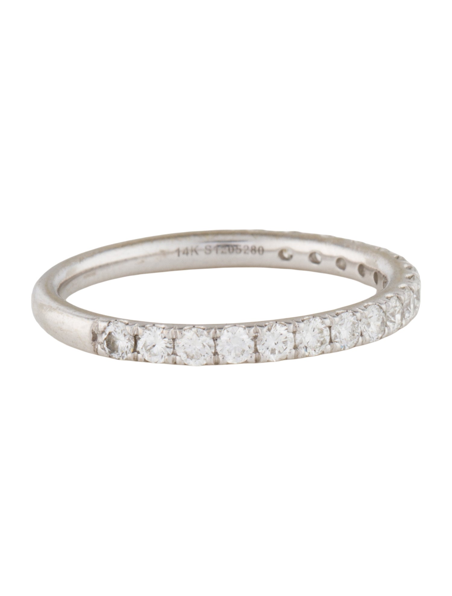Gabriel & Co. 14K Diamond Band