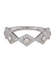 Gabriel & Co. 14K Diamond Station Stackable Ring