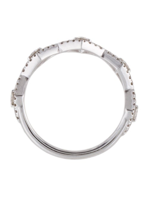 Gabriel & Co. 14K Diamond Station Stackable Ring