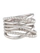 Gabriel & Co. Diamond Criss Cross Ring