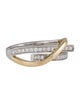 Gabriel & Co. 14K Diamond Criss Crossing Ring