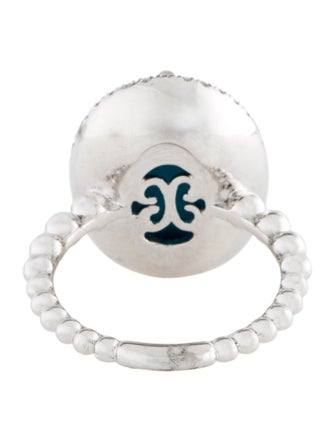 Gabriel & Co. Quartz Doublet & Diamond Cocktail Ring