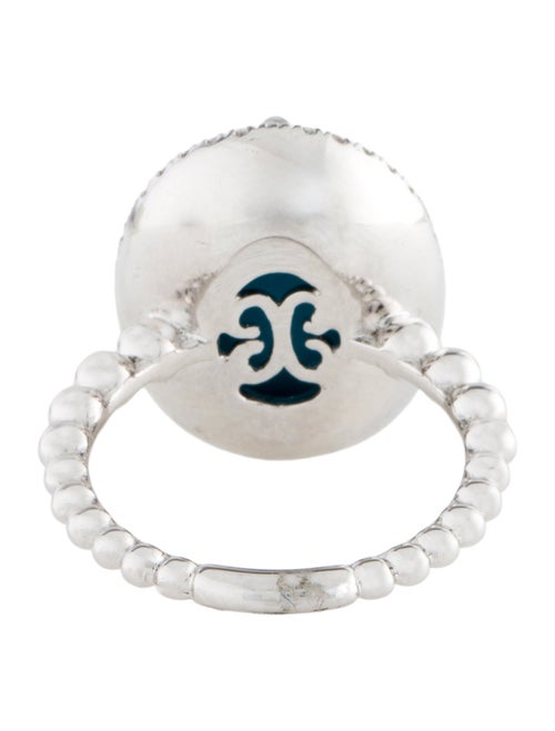 Gabriel & Co. Quartz Doublet & Diamond Cocktail Ring