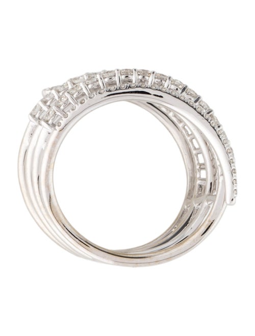 Gabriel & Co. 14K Diamond Multirow Band