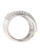 Gabriel & Co. 14K Diamond Multirow Band