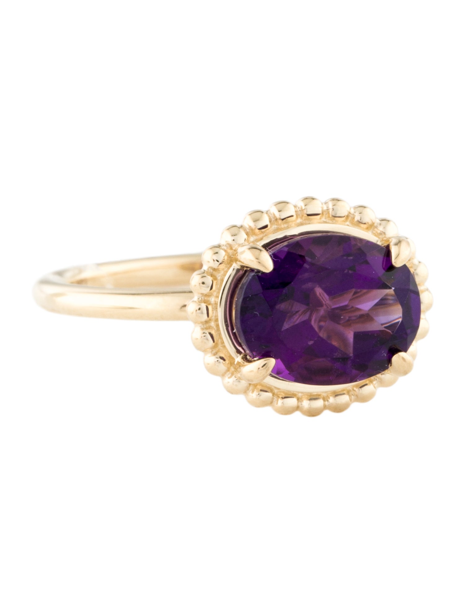 Gabriel & Co. 14K Amethyst ckt