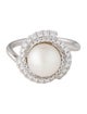 Gabriel & Co. 14K Pearl & Diamond Cocktail Ring
