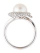 Gabriel & Co. 14K Pearl & Diamond Cocktail Ring