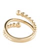 Gabriel & Co. 14K Bujukan Beads Bypass Ring