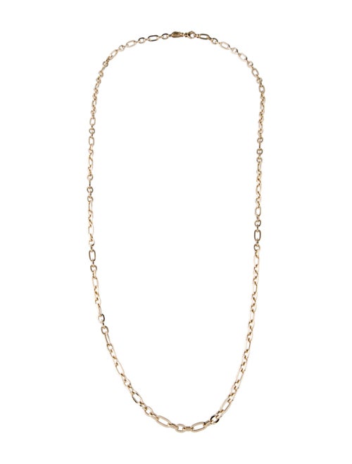 Gabriel & Co. 14K Hollow Paperclip Link Chain