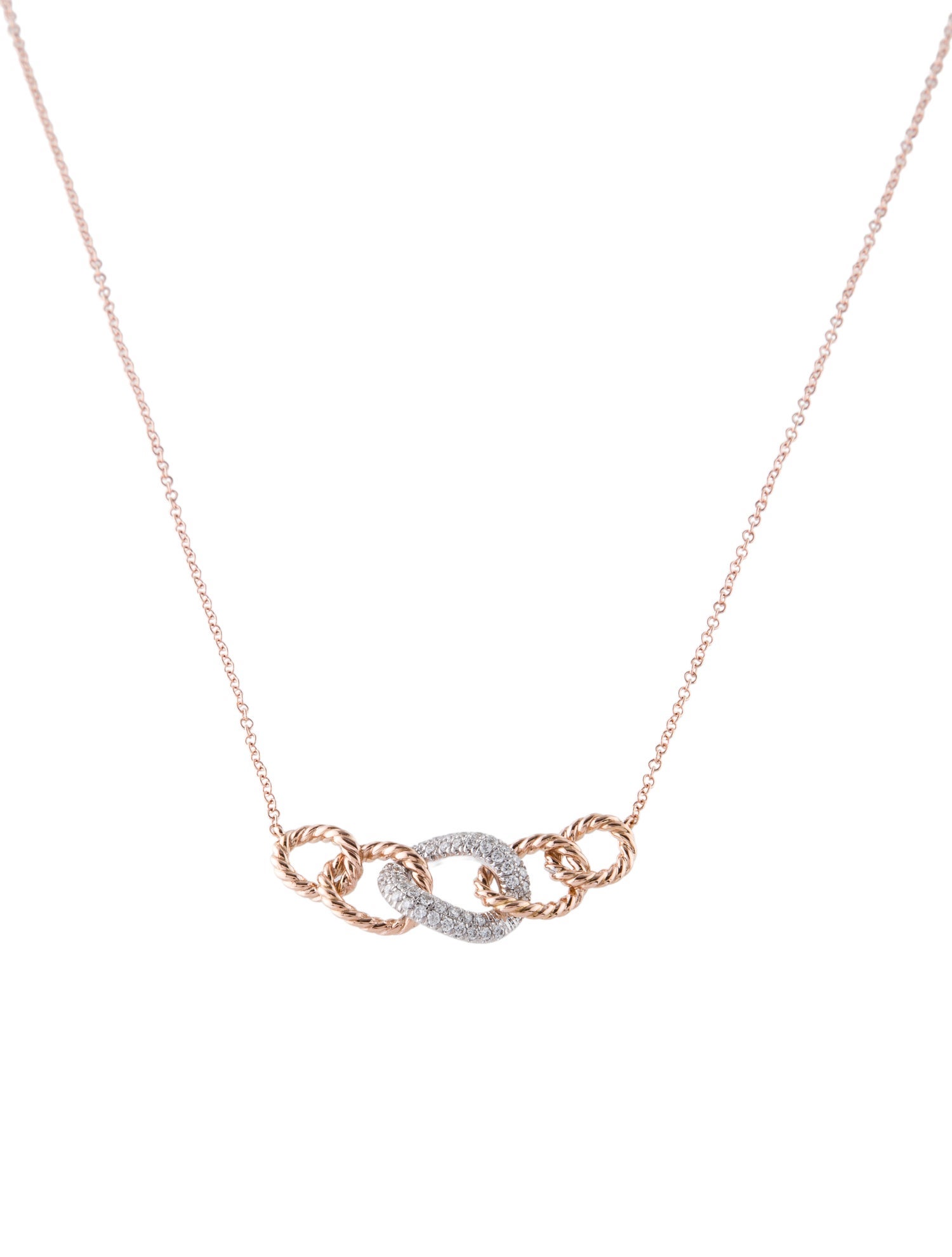 Gabriel & Co. 14K Diamond Pendant Necklace