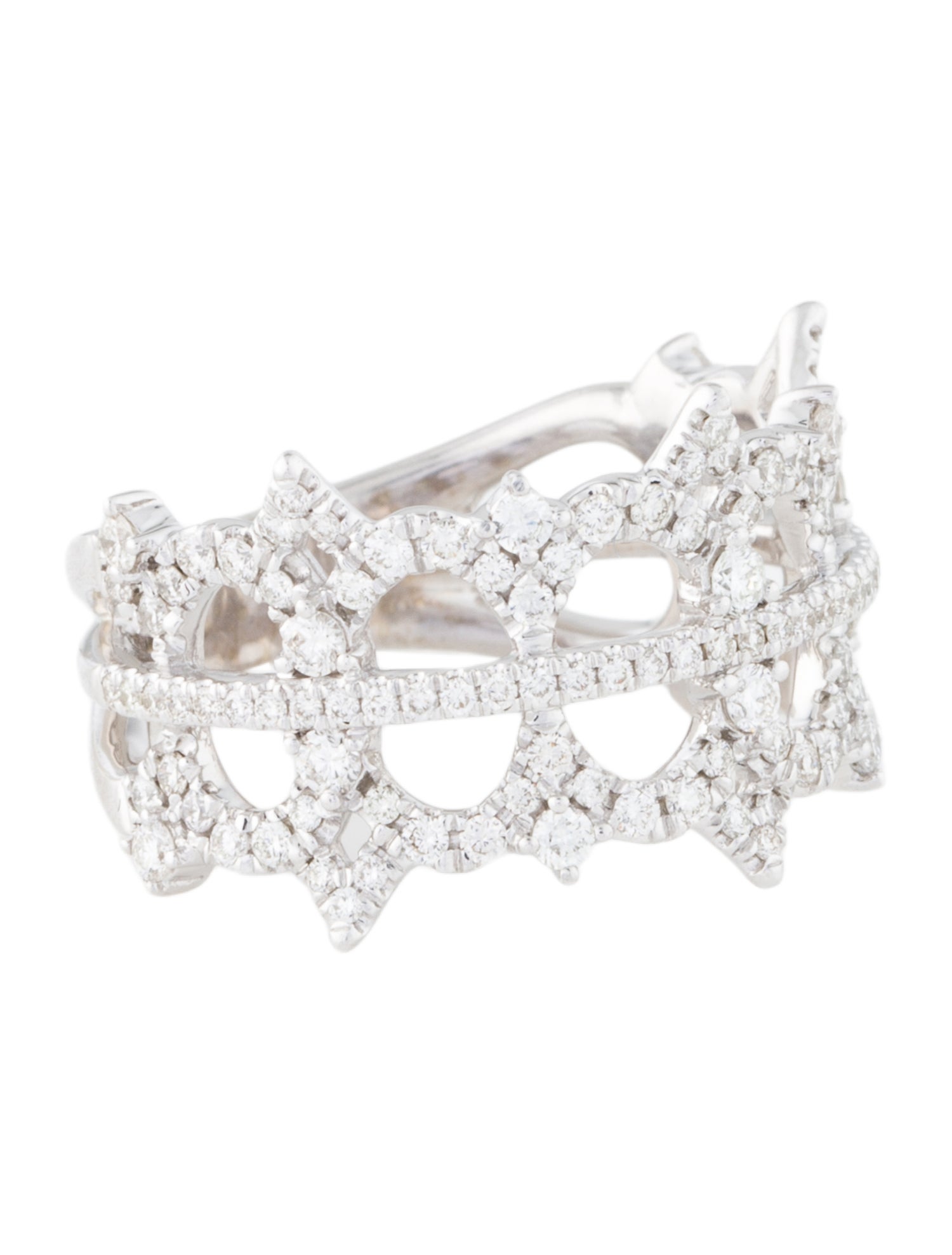 Gabriel & Co. 14K Diamond Band