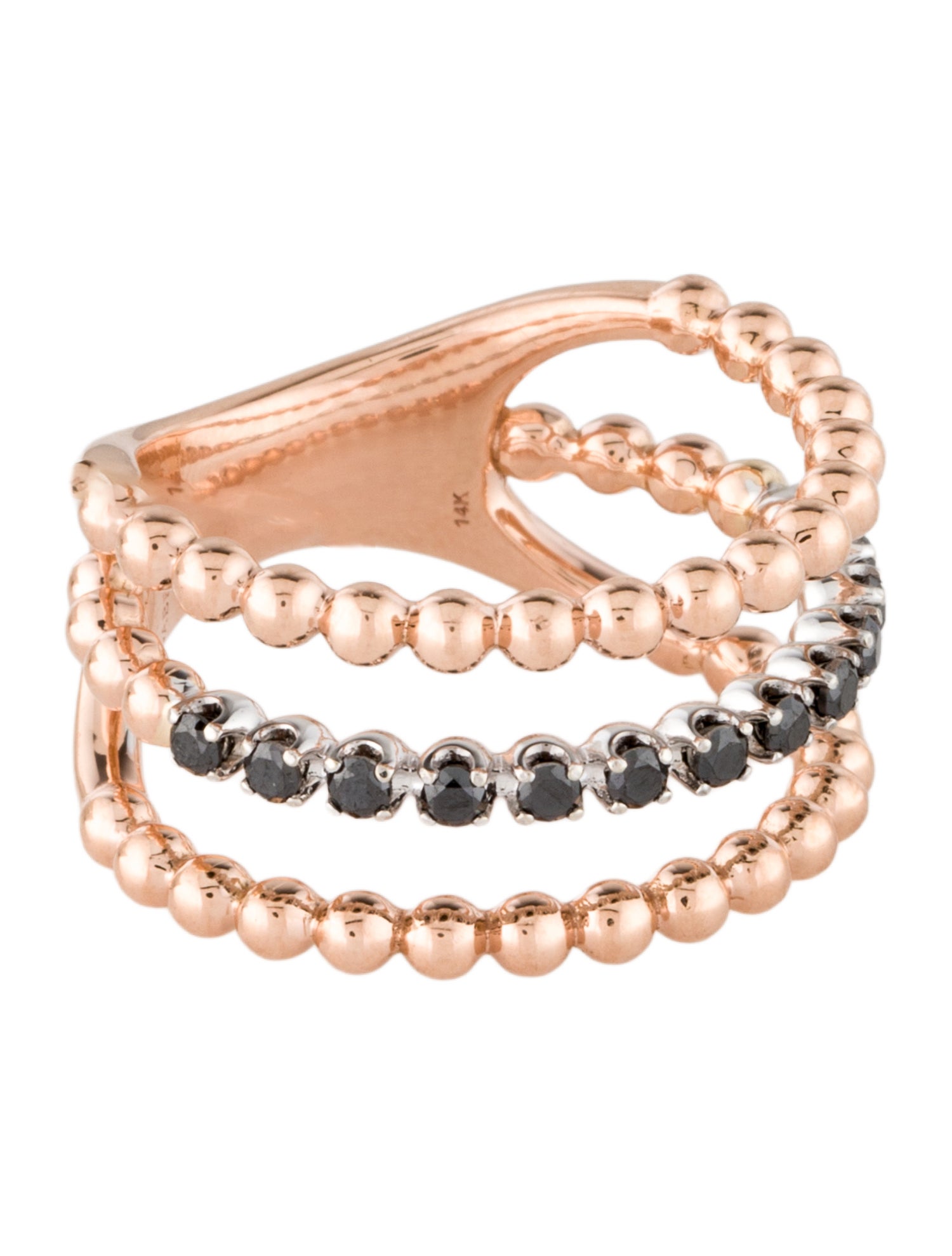 Gabriel & Co. 14K Diamond Bujukan Ring