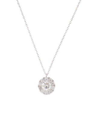 Gabriel & Co. 14K 1.05ctw Diamond Pendant Necklace