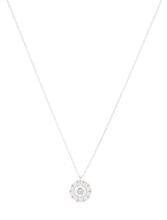 Gabriel & Co. 14K 1.07ctw Diamond Pendant Necklace