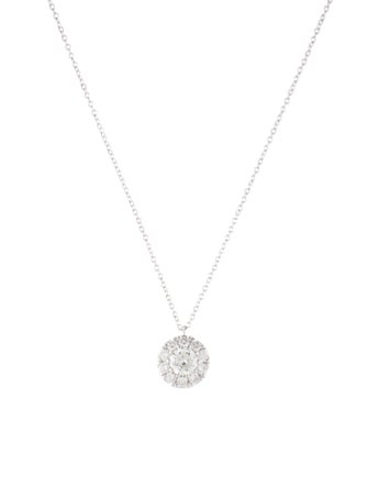 Gabriel & Co. 14K 1.05ctw Diamond Pendant Necklace