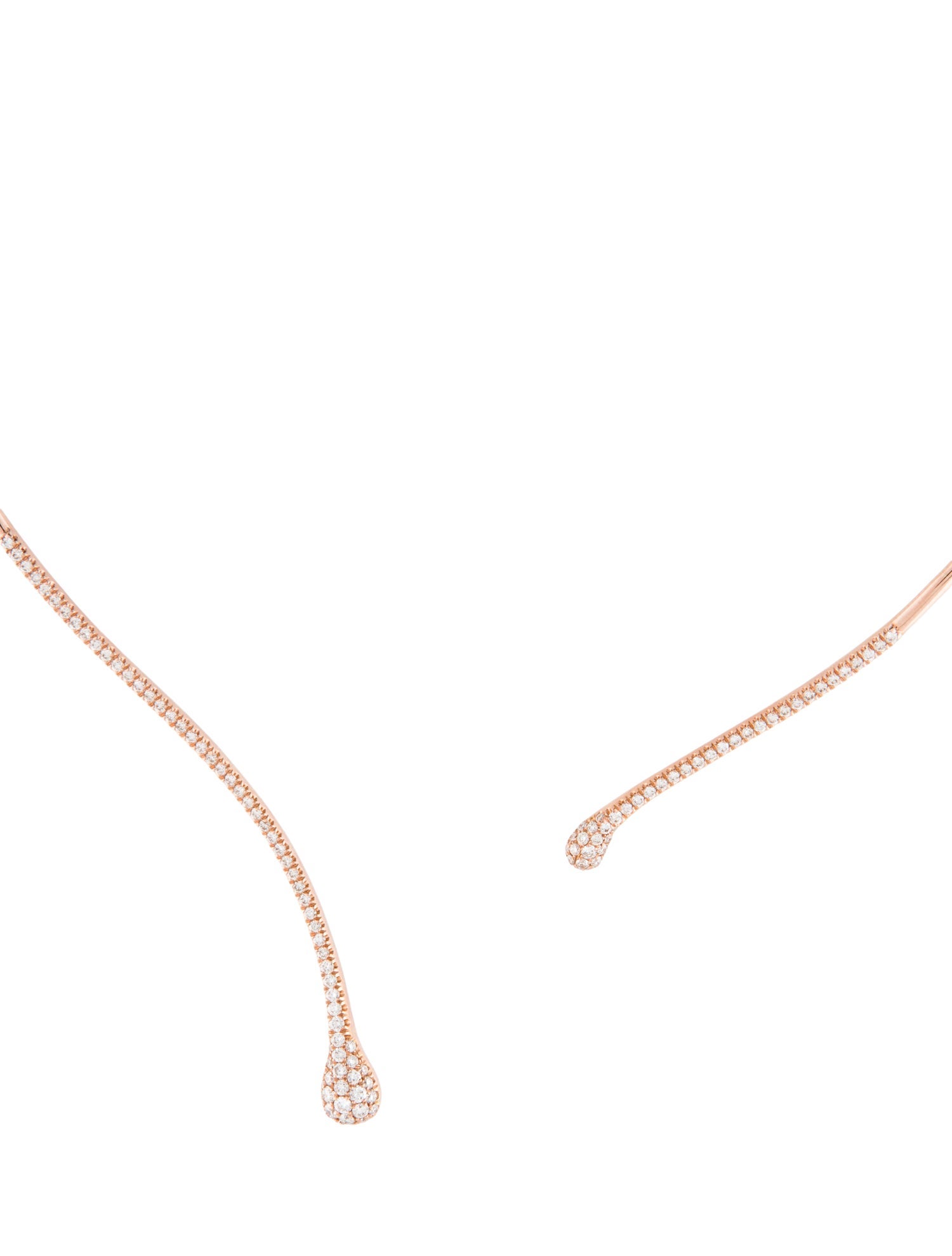 Gabriel & Co. 14K 1.02ctw Diamond Open Collar Necklace