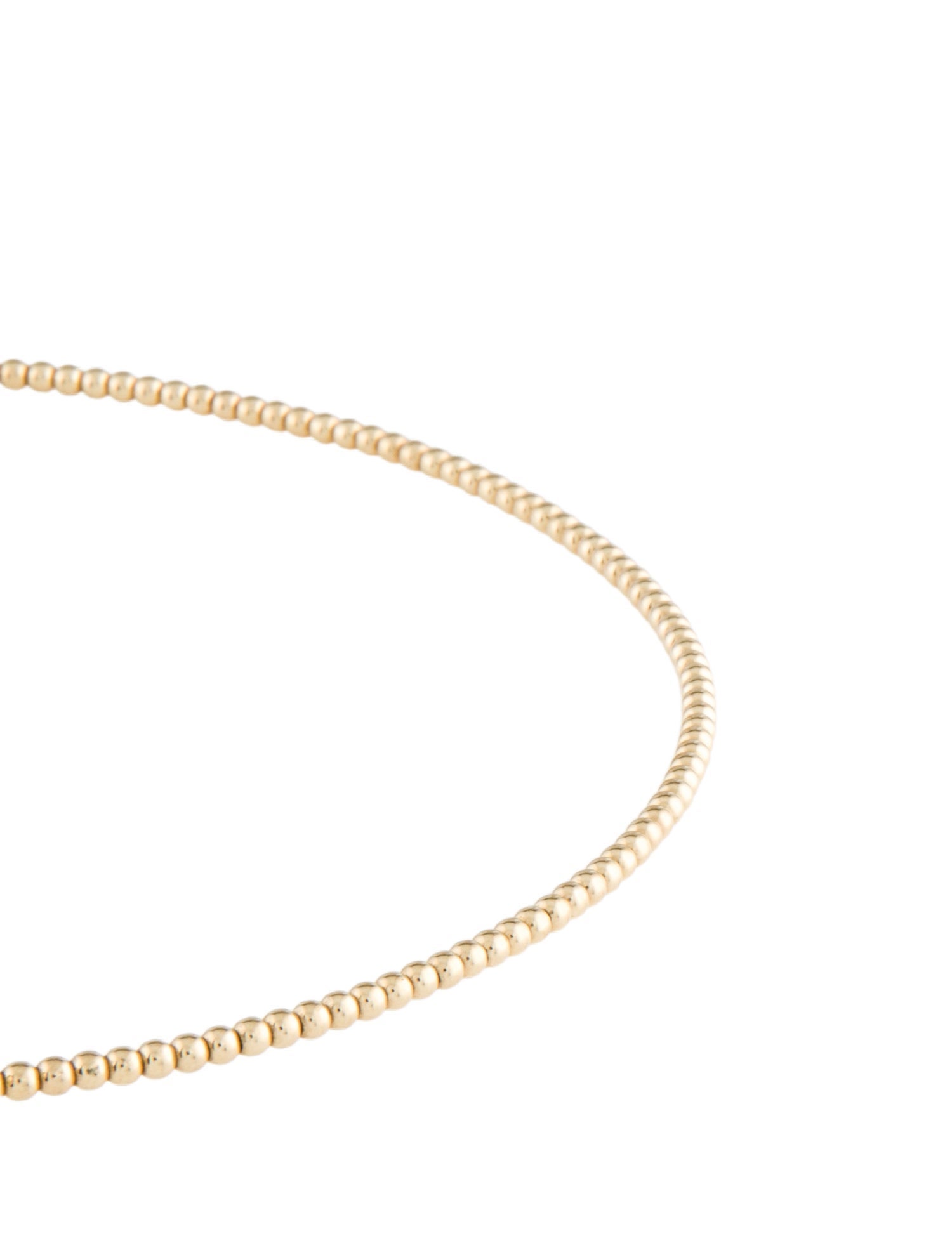 Gabriel & Co. 14K Bujukan Beaded Choker Necklace
