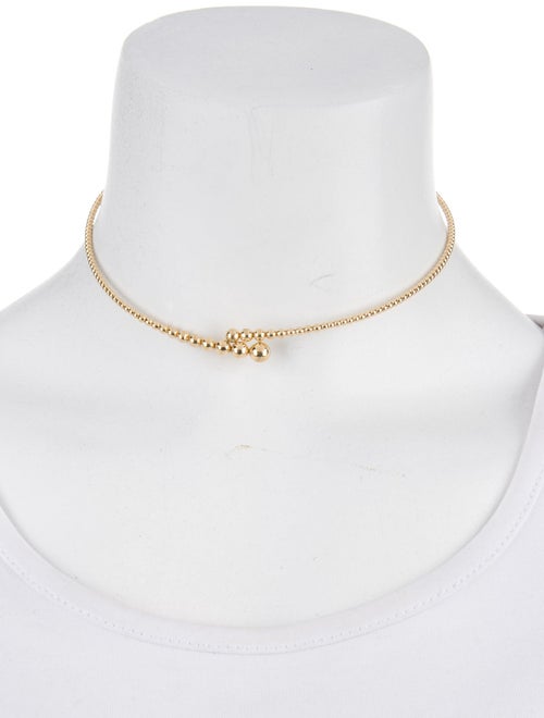 Gabriel & Co. 14K Bujukan Beaded Choker Necklace