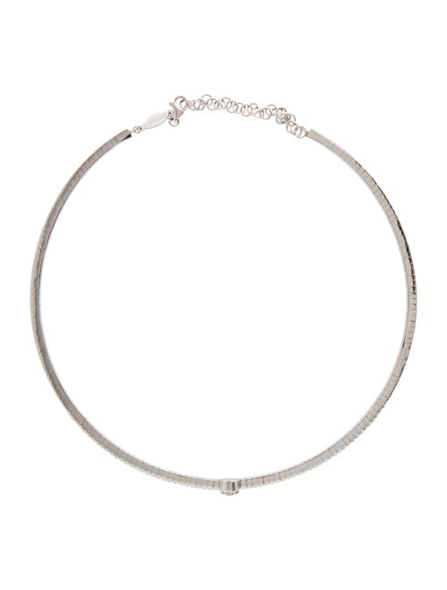 Gabriel & Co. 14K Diamond Cluster Choker Necklace