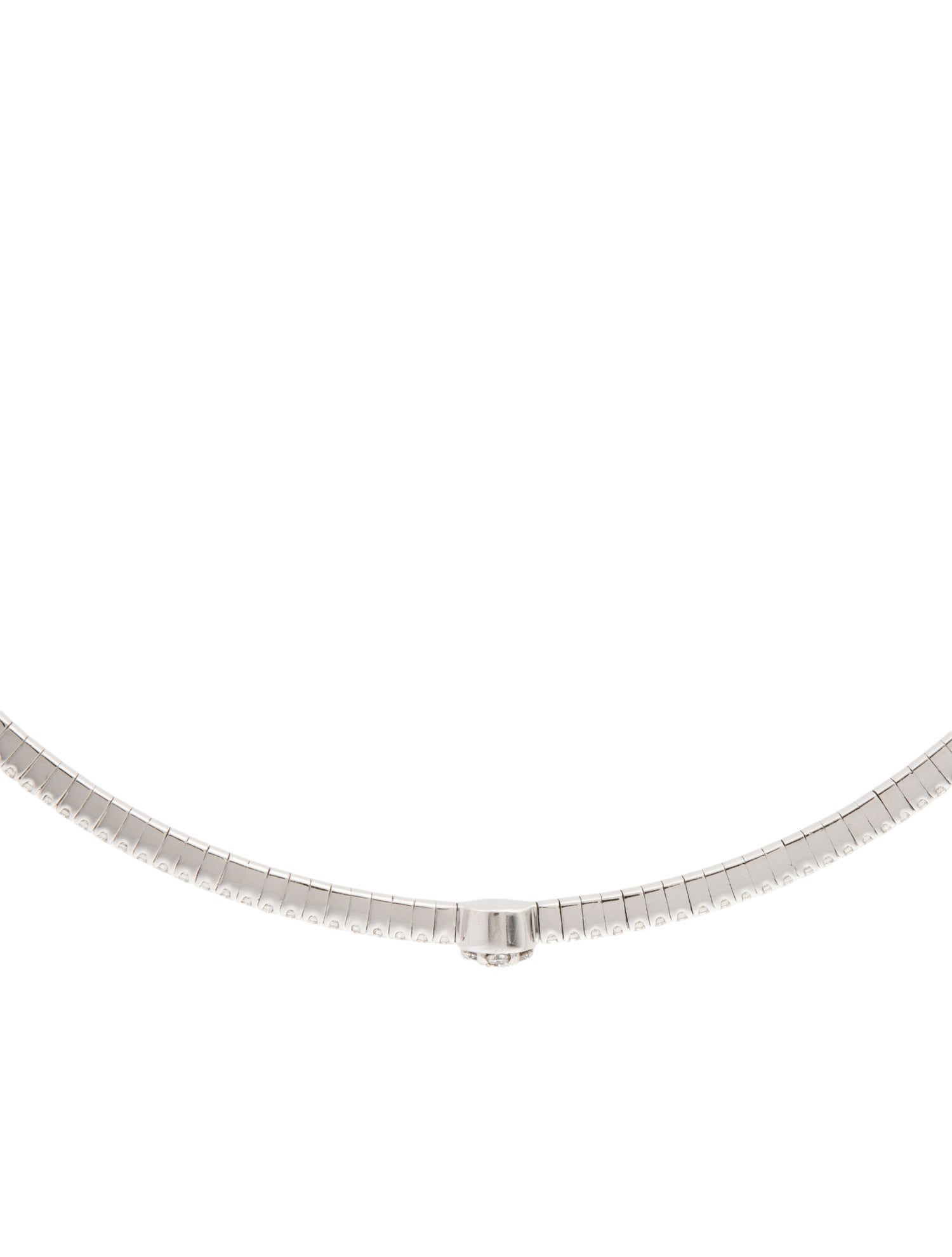 Gabriel & Co. 14K Diamond Cluster Choker Necklace