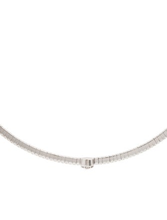 Gabriel & Co. 14K Diamond Cluster Choker Necklace