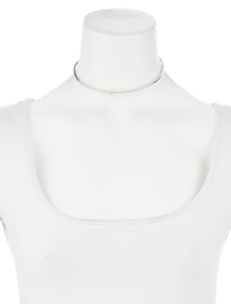 Gabriel & Co. 14K Diamond Cluster Choker Necklace