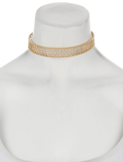 Gabriel & Co. 14K Diamond Wide Bujukan Choker