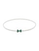 Gabriel & Co. 14K Emerald Bujukan Bead Cuff Bracelet