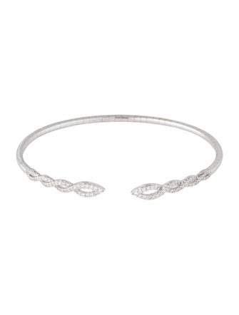 Gabriel & Co. 14K Diamond Twisted Cuff