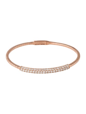 Gabriel & Co. 14K 2.00ctw Diamond Demure Bangle Bracelet