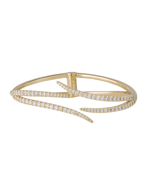 Gabriel & Co. 14K 1.22ctw Diamond Cuff