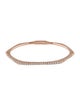 Gabriel & Co. 14K 1.14ctw Diamond Geometric Bangle Bracelet