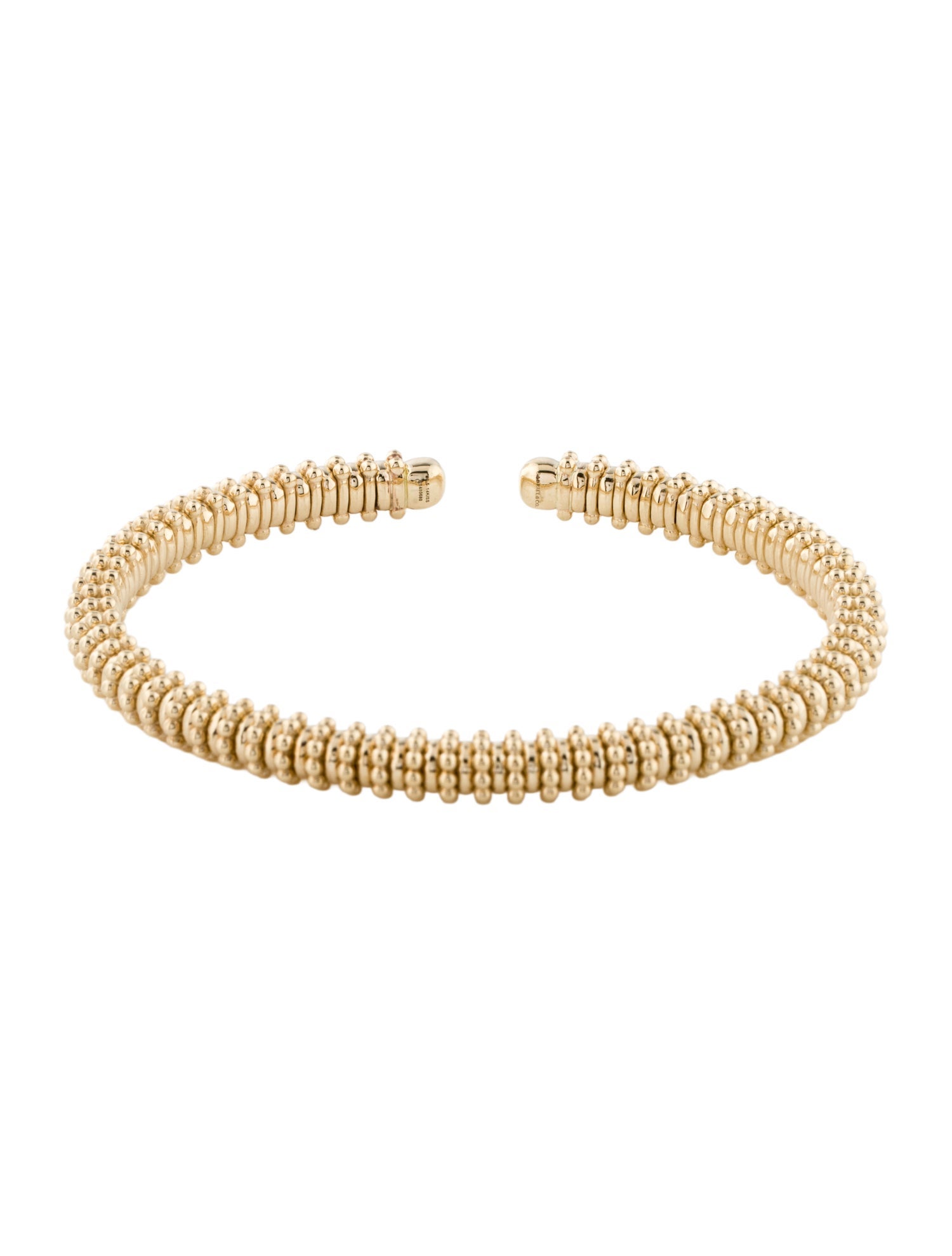 Gabriel & Co. 14K Textured Cuff Bracelet