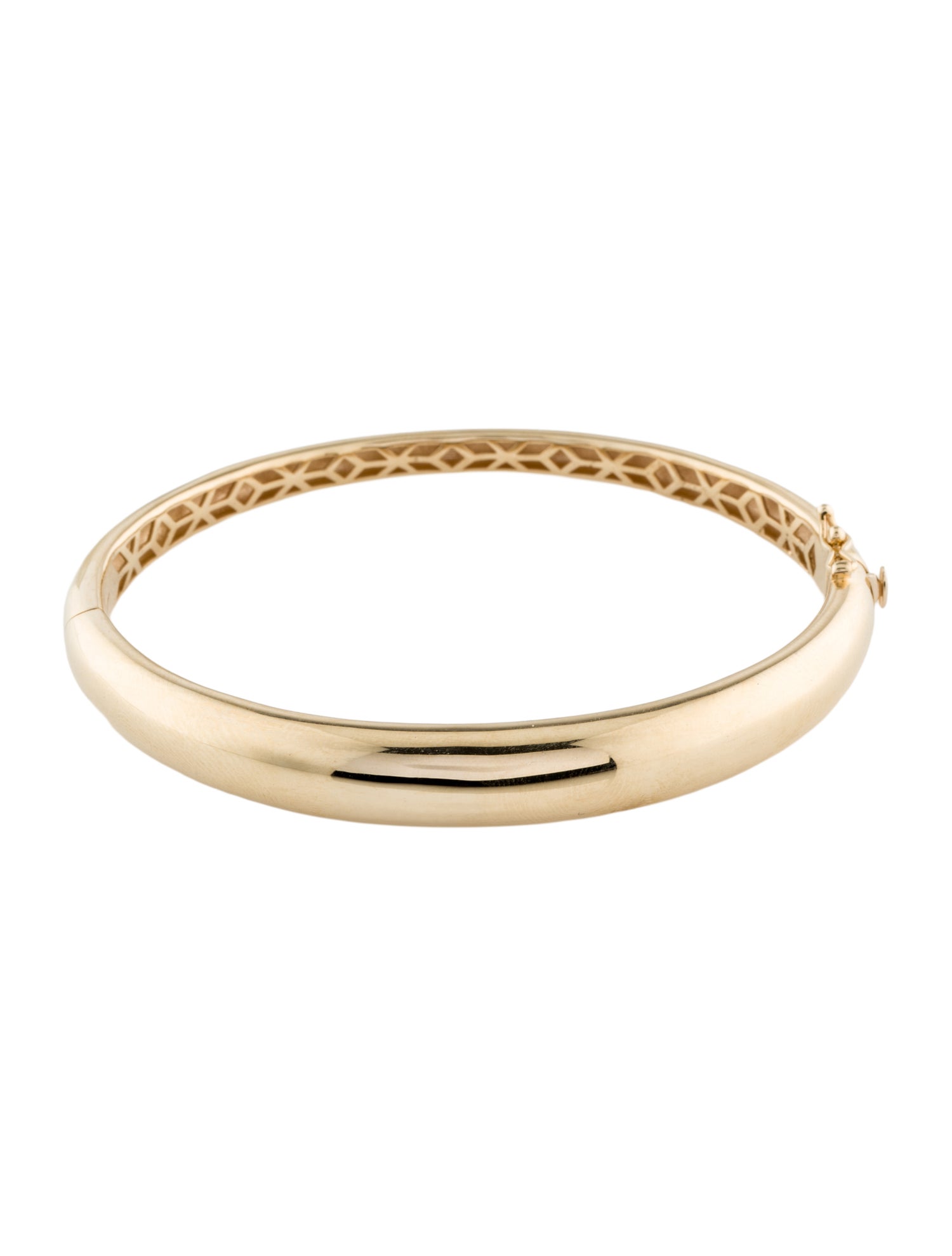 Gabriel & Co. 14K Domed Bangle Bracelet