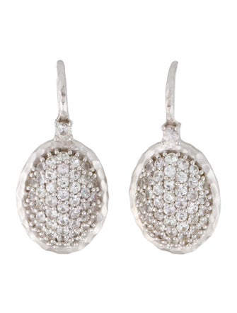 Gabriel & Co. 1.90ctw Sapphire Drop Earrings