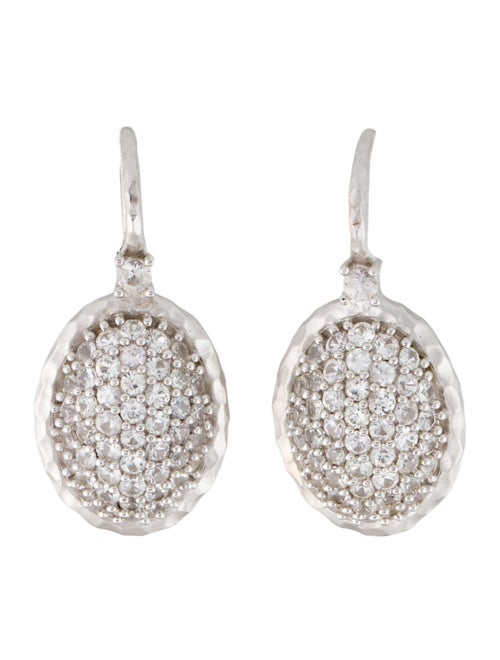 Gabriel & Co. 1.90ctw Sapphire Drop Earrings